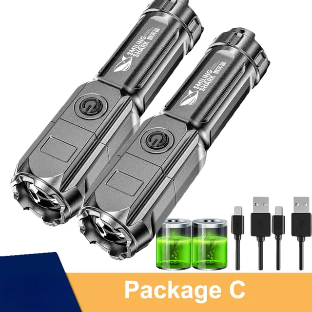 Ultimate 100000 Lumen Tactical LED Flashlight