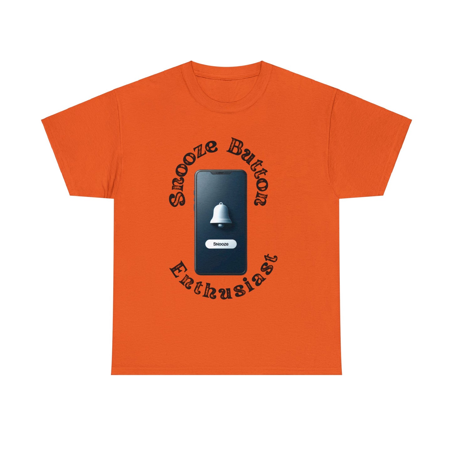 Snooze button Unisex Heavy Cotton Tee
