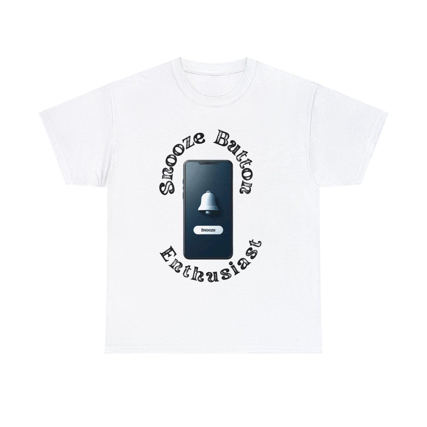 Snooze button Unisex Heavy Cotton Tee