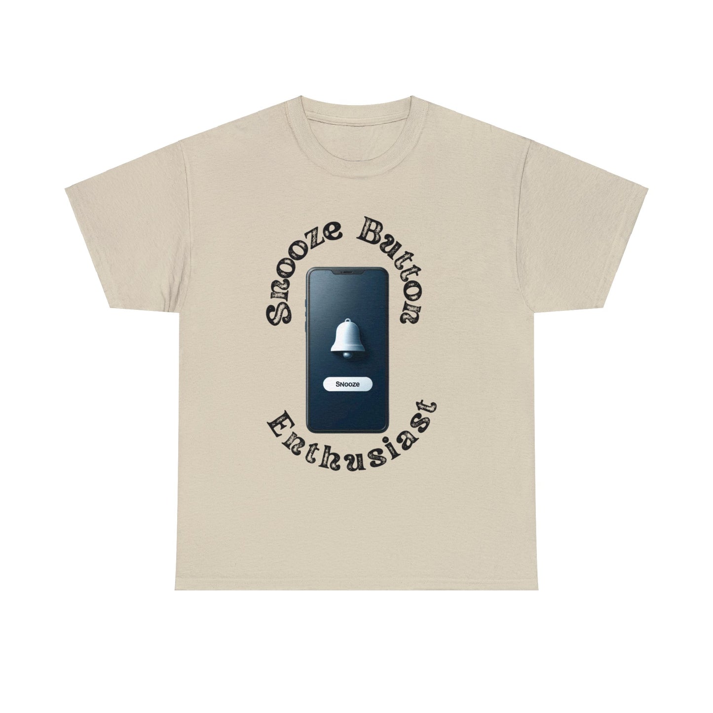 Snooze button Unisex Heavy Cotton Tee