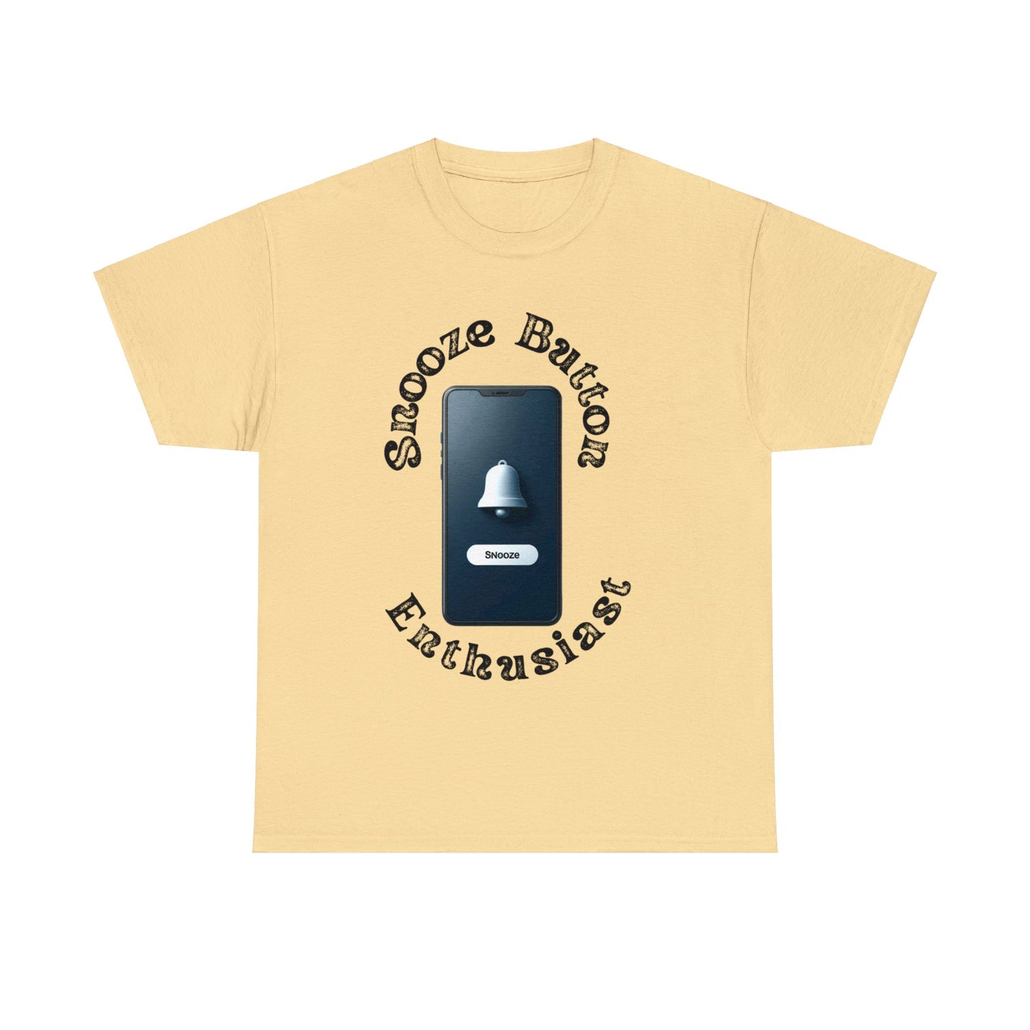 Snooze button Unisex Heavy Cotton Tee